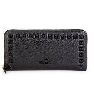 Valentino Grace Dollaro Leather Continental Wallet